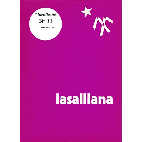Lasalliana 13 - Cover