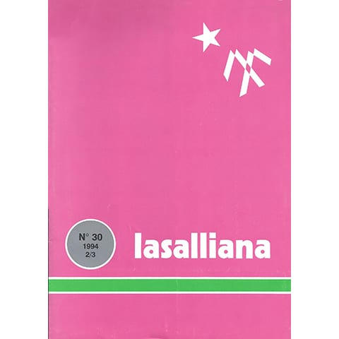 Lasalliana 30 - Cover