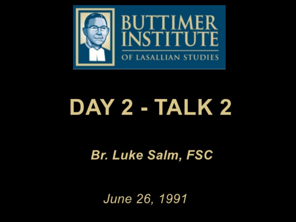 1991 – Buttimer One – Day 2 – Talk 2