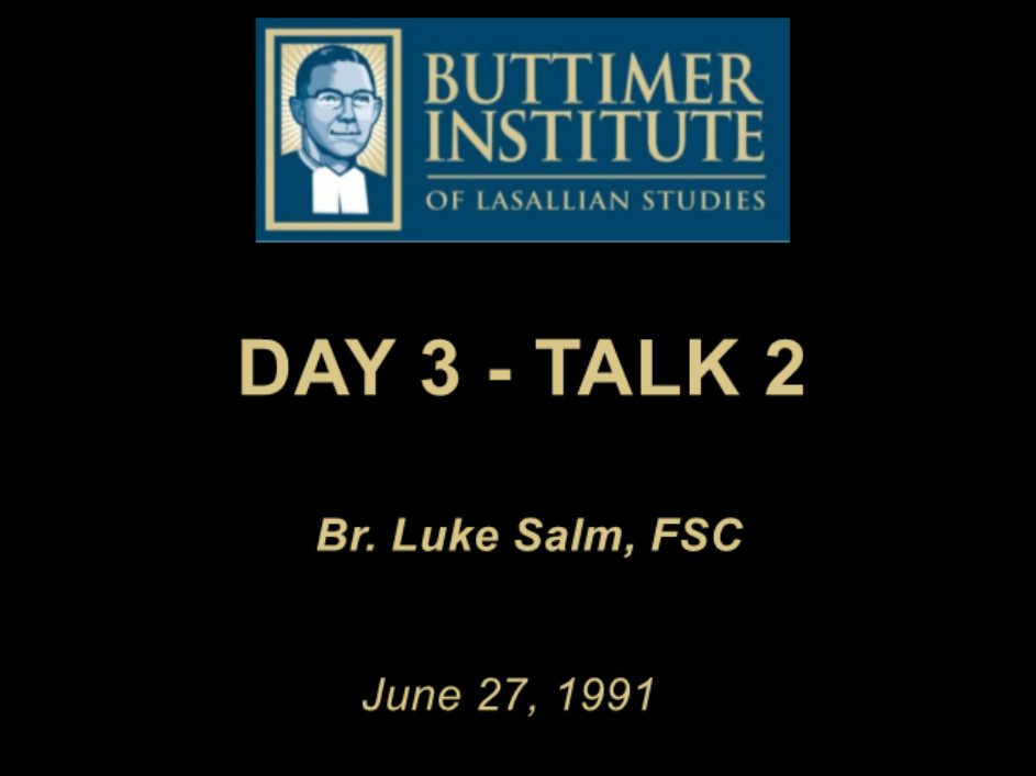 1991 – Buttimer One – Day 3 – Talk 2