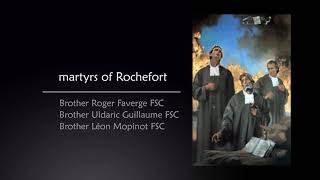 SEP 02 – The Brother Martyrs of Rochefort